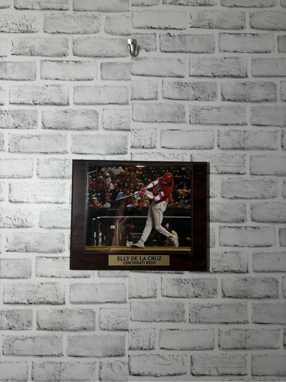 Elley De La Cruz Rookie Cincinnati Reds Framed Baseball Wall Plaque - NWOT